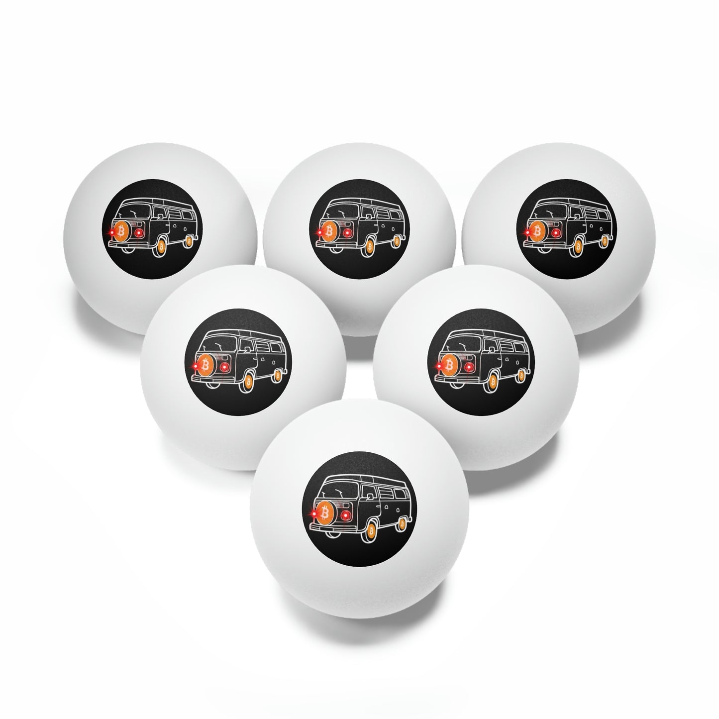 BW Van Ping Pong Balls