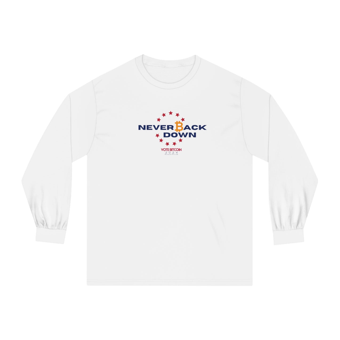 Vote - Bitdesan Long Sleeve T-Shirt