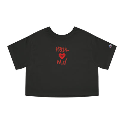 HODL Me Women's Champion Cropped T-Shirt