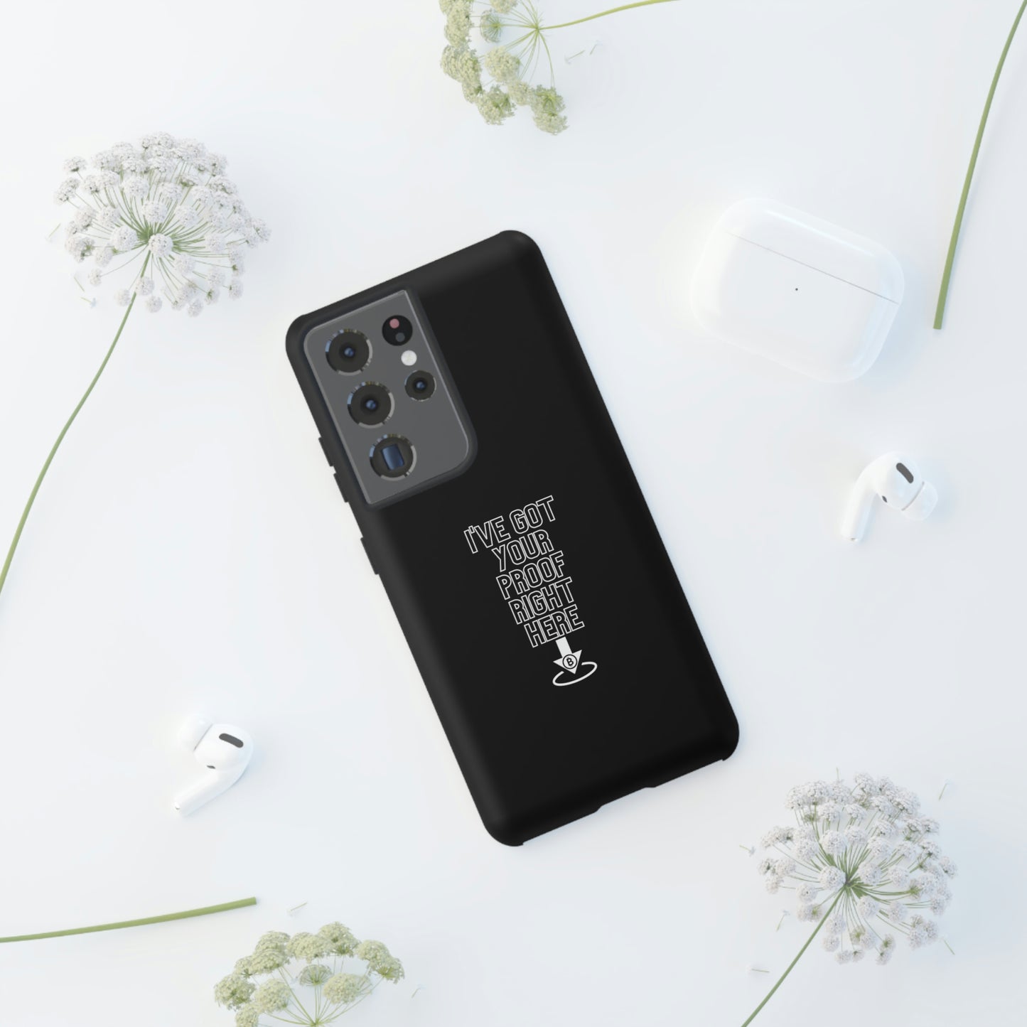 Tough Phone Case - BTC Proof Right Here #3