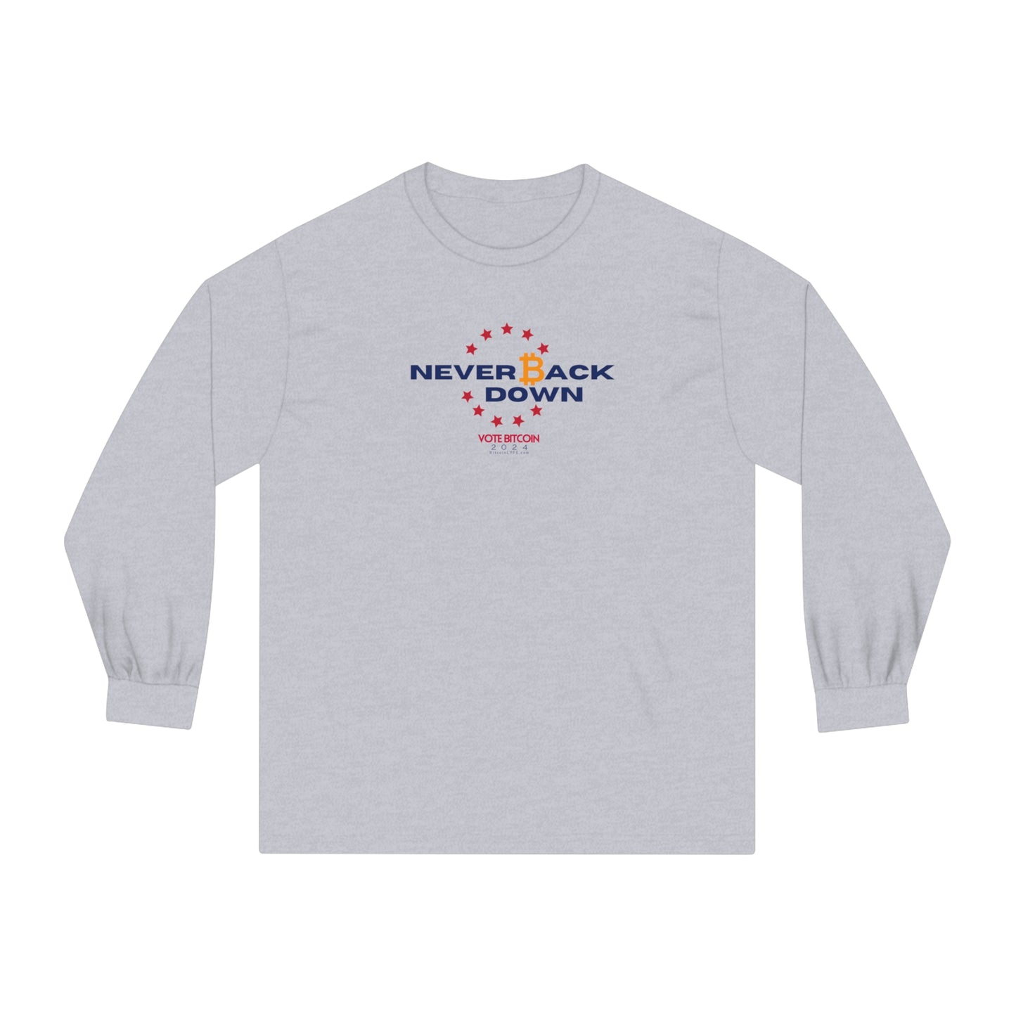 Vote - Bitdesan Long Sleeve T-Shirt