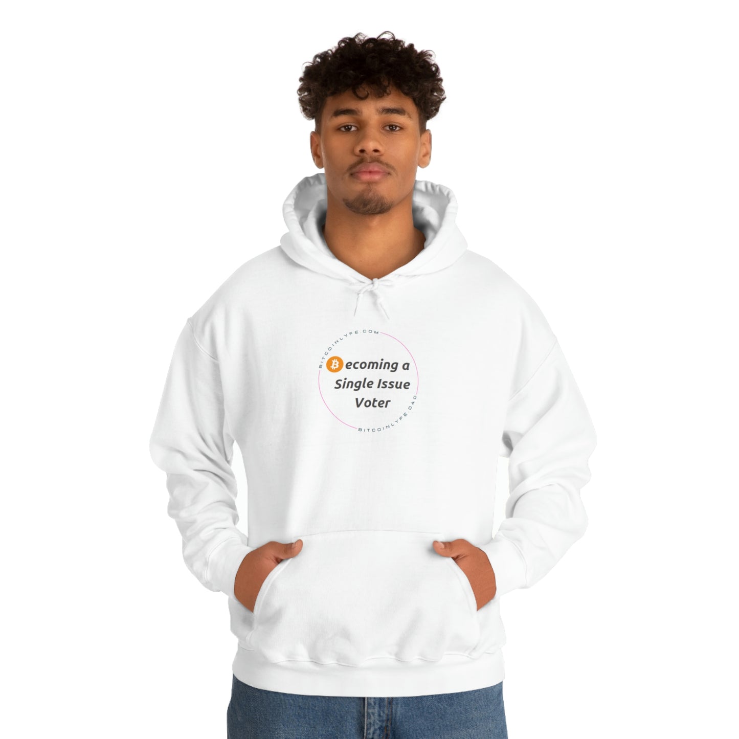 Becoming a Single Issue Voter Hooded Sweatshirt 1