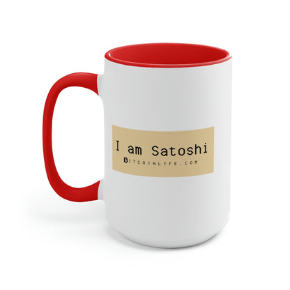 I Am Satoshi Mug, Five