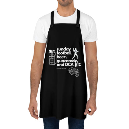 Guacamole and DCA BTC Apron