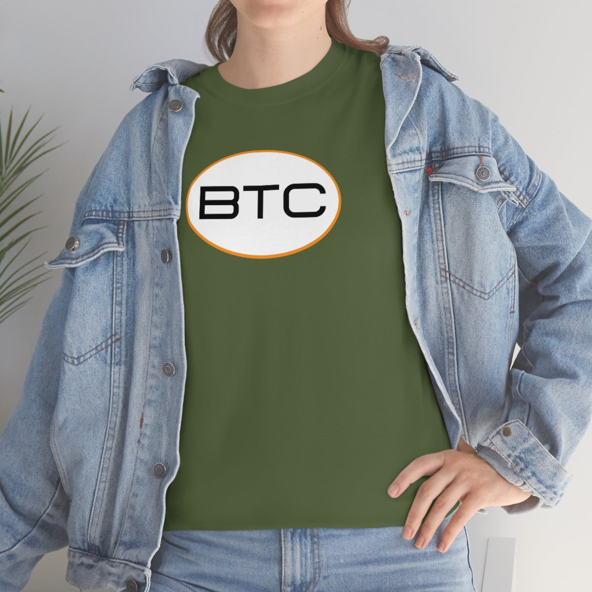 BTC Oval #1 Cotton T-Shirt