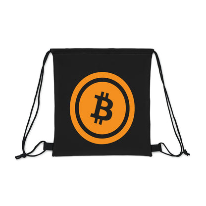 Bitcoin Outdoor Drawstring Bag, BTC5