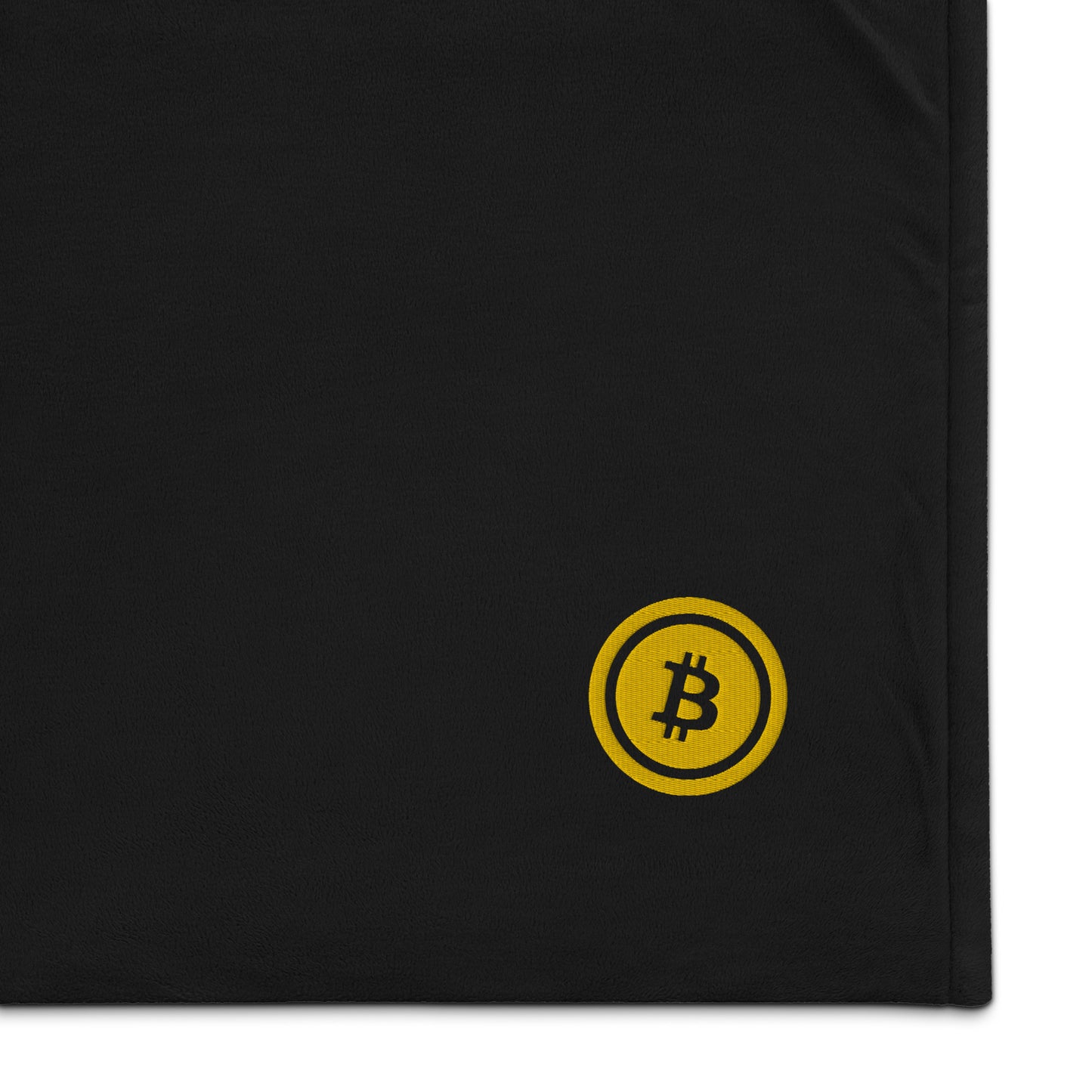 Premium Sherpa Bitcoin Blanket, BTC5