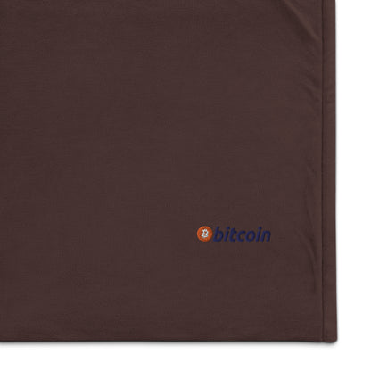 Premium Sherpa Bitcoin Blanket, BTC1