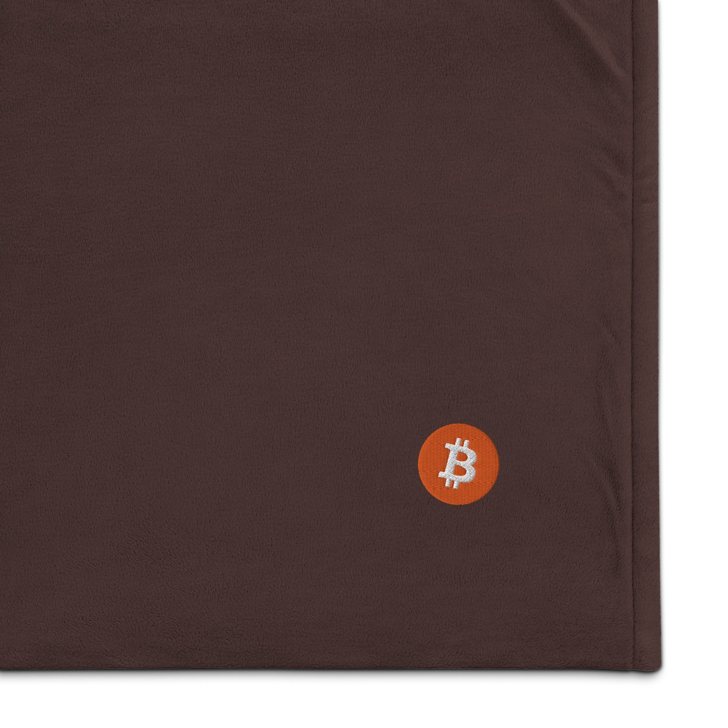 Premium Sherpa Bitcoin Blanket, BTC2