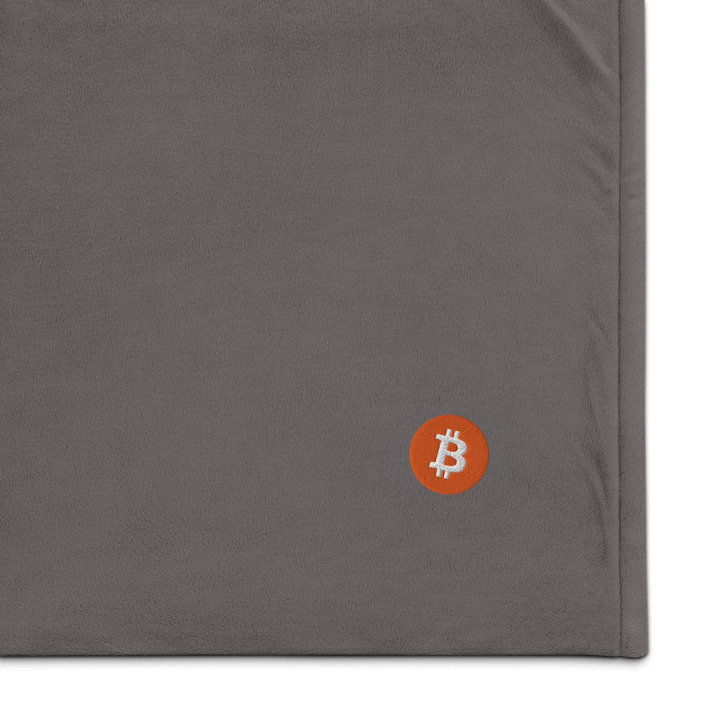 Premium Sherpa Bitcoin Blanket, BTC2