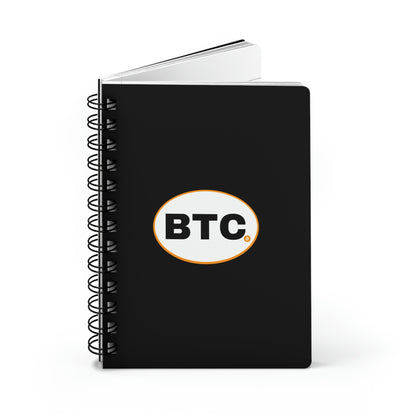 Bitcoin Oval #3 Spiral Bound Journal