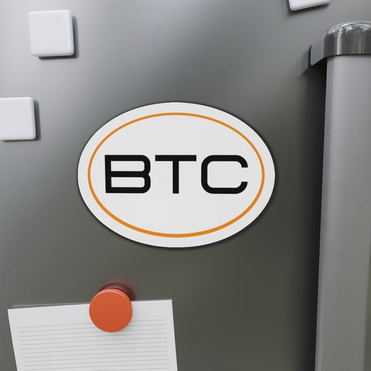 BTC Oval #1 Magnet