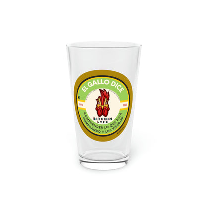 El Gallo PSA Pint Glass, Comprender