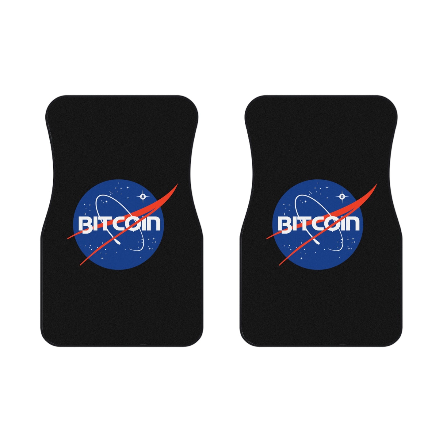 B in Space1 Car Mats (2x Front)