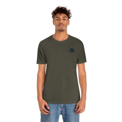 B Charged Short Sleeve T-Shirt (Upper Left Subtle)