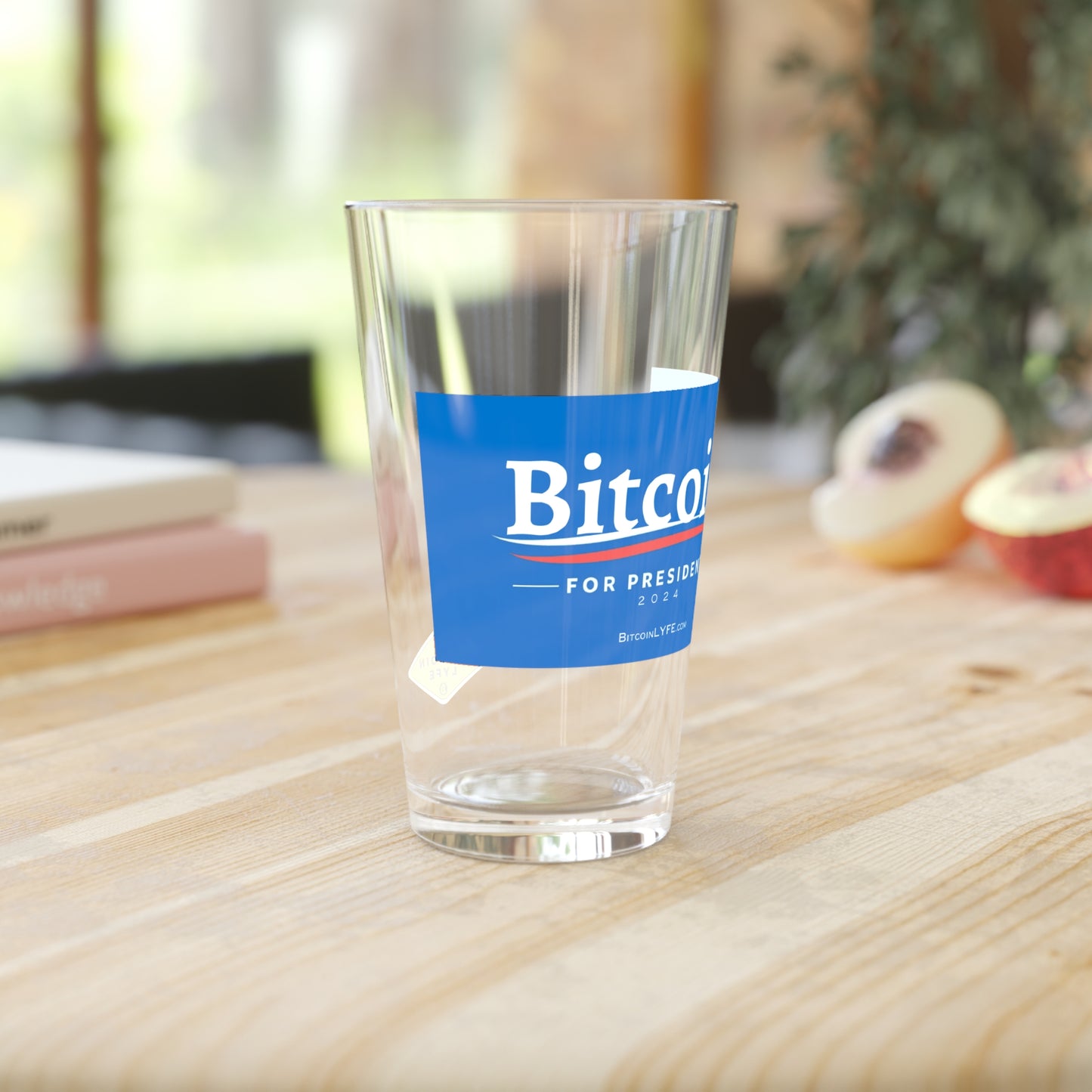 Vote - Bitrnie Pint Glass