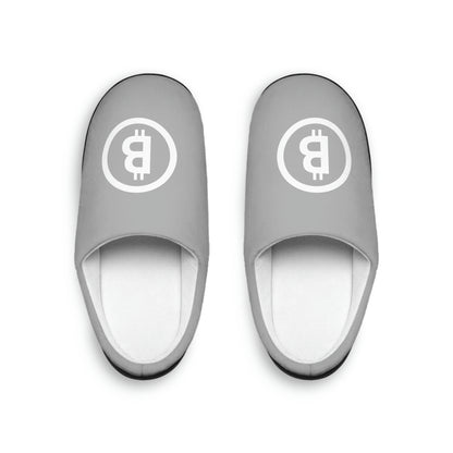 Bitcoin Women's Indoor Slippers, BTC4