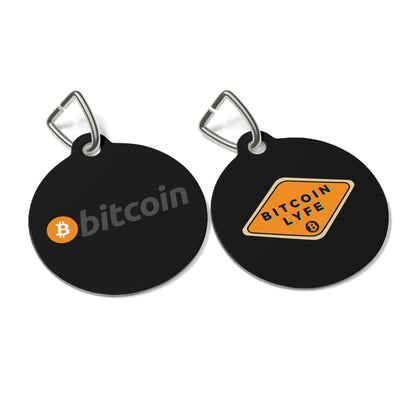 Bitcoin Pet Tag, BTC1