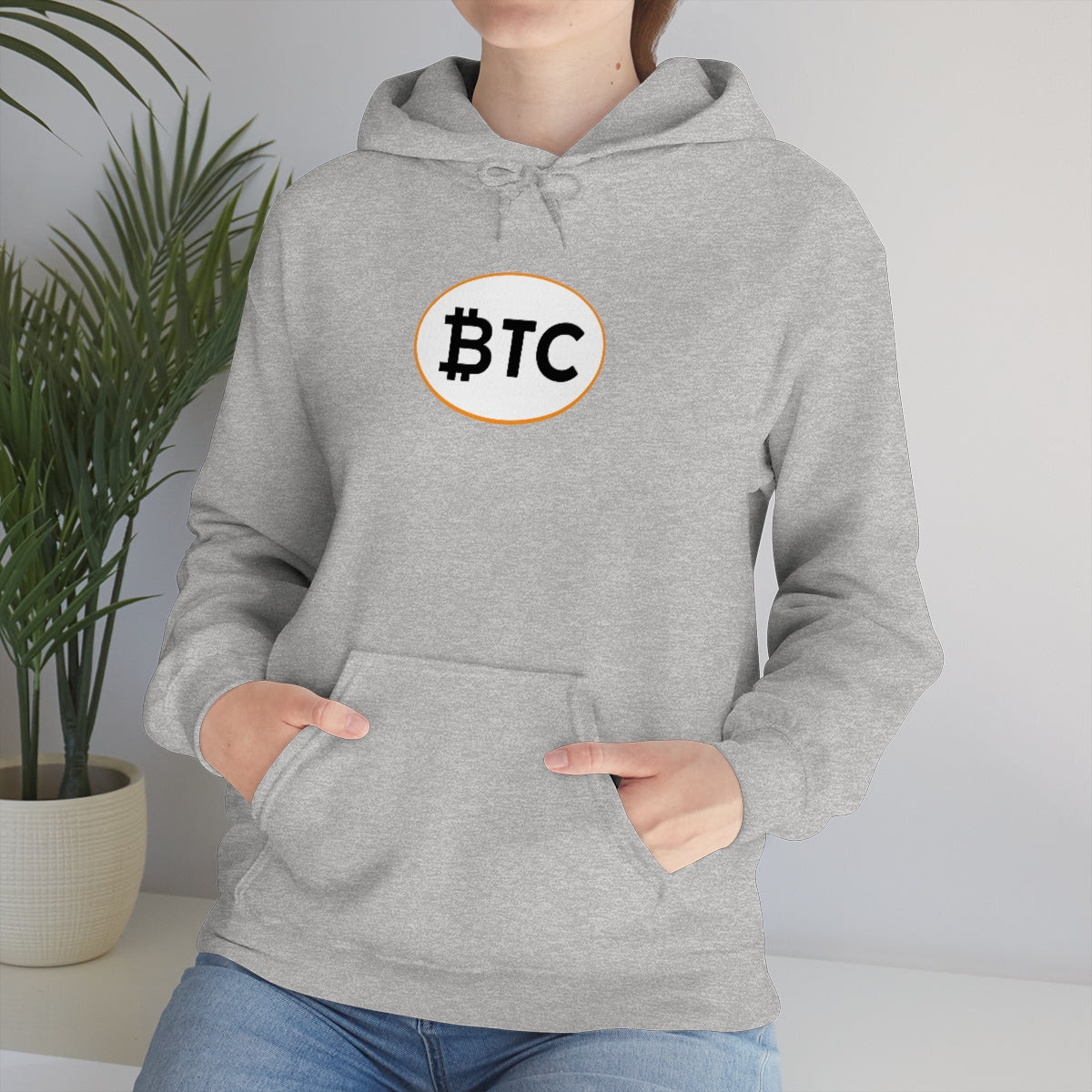 Bitcoin Oval #4 Hoodie