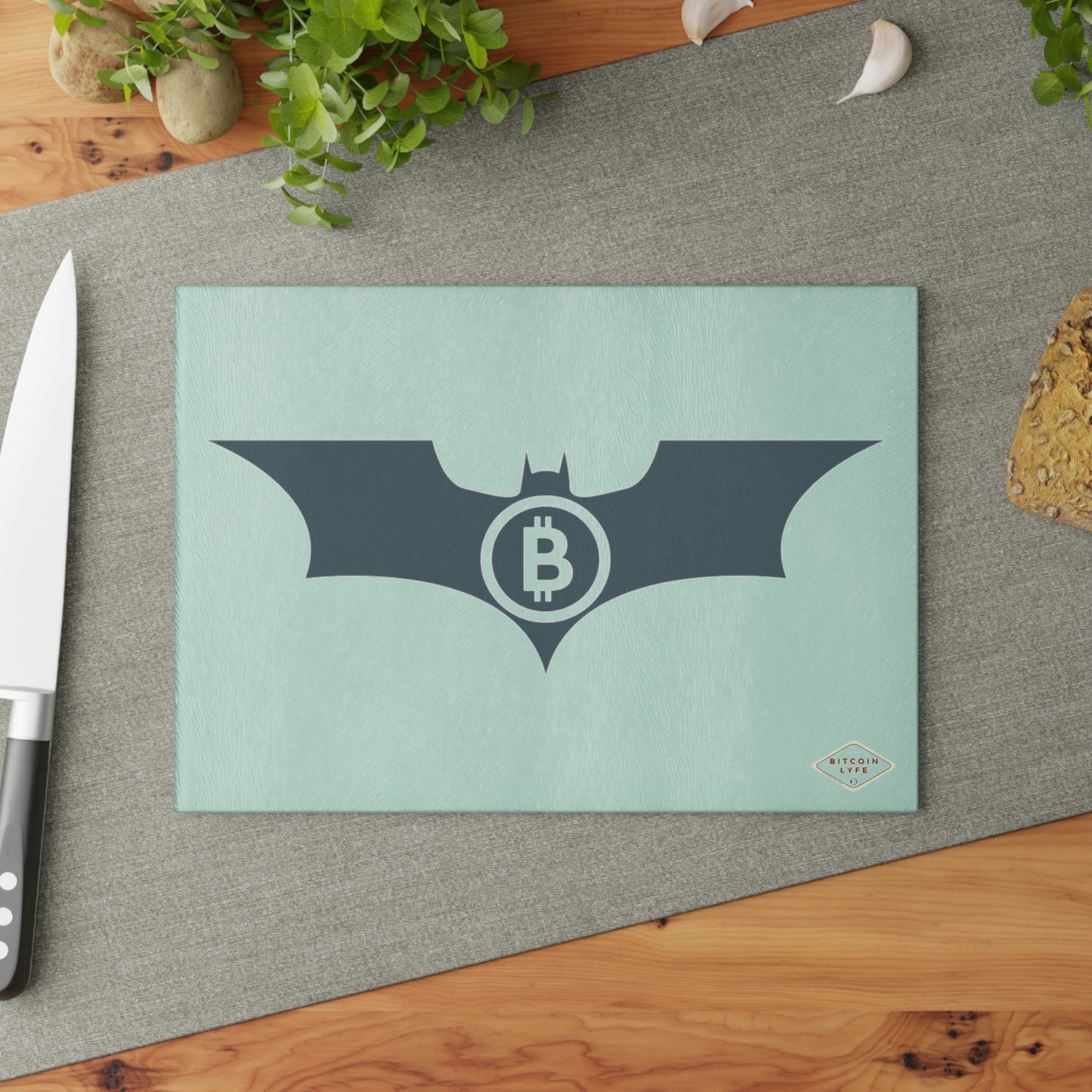 B-Bat Glass Cutting Board