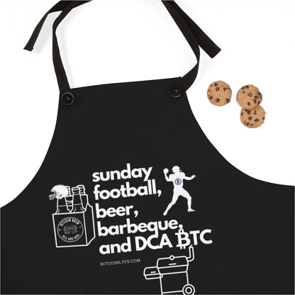 Barbeque and DCA BTC Apron