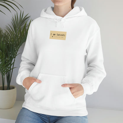 I am Satoshi Hooded Sweatshirt - Five