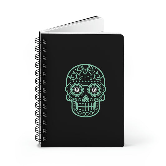 Día de los Muertos BTC Spiral Bound Journal, Diez