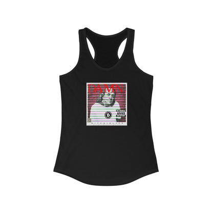 Bitcoin LYFE Damn Racerback Tank