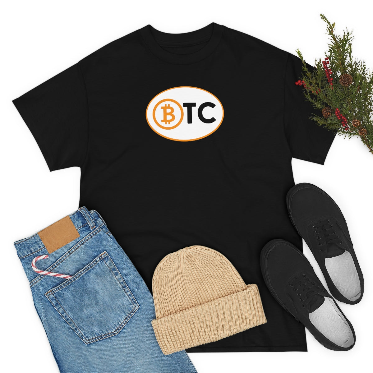 BTC Oval #5 Cotton T-Shirt