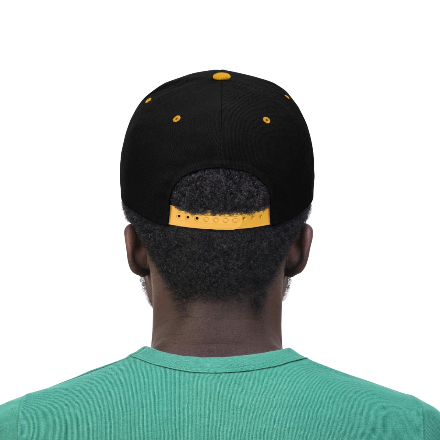 The B Apple Flat Bill Hat, Four Colors