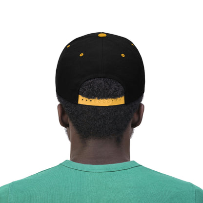 The B Apple Flat Bill Hat, Four Colors