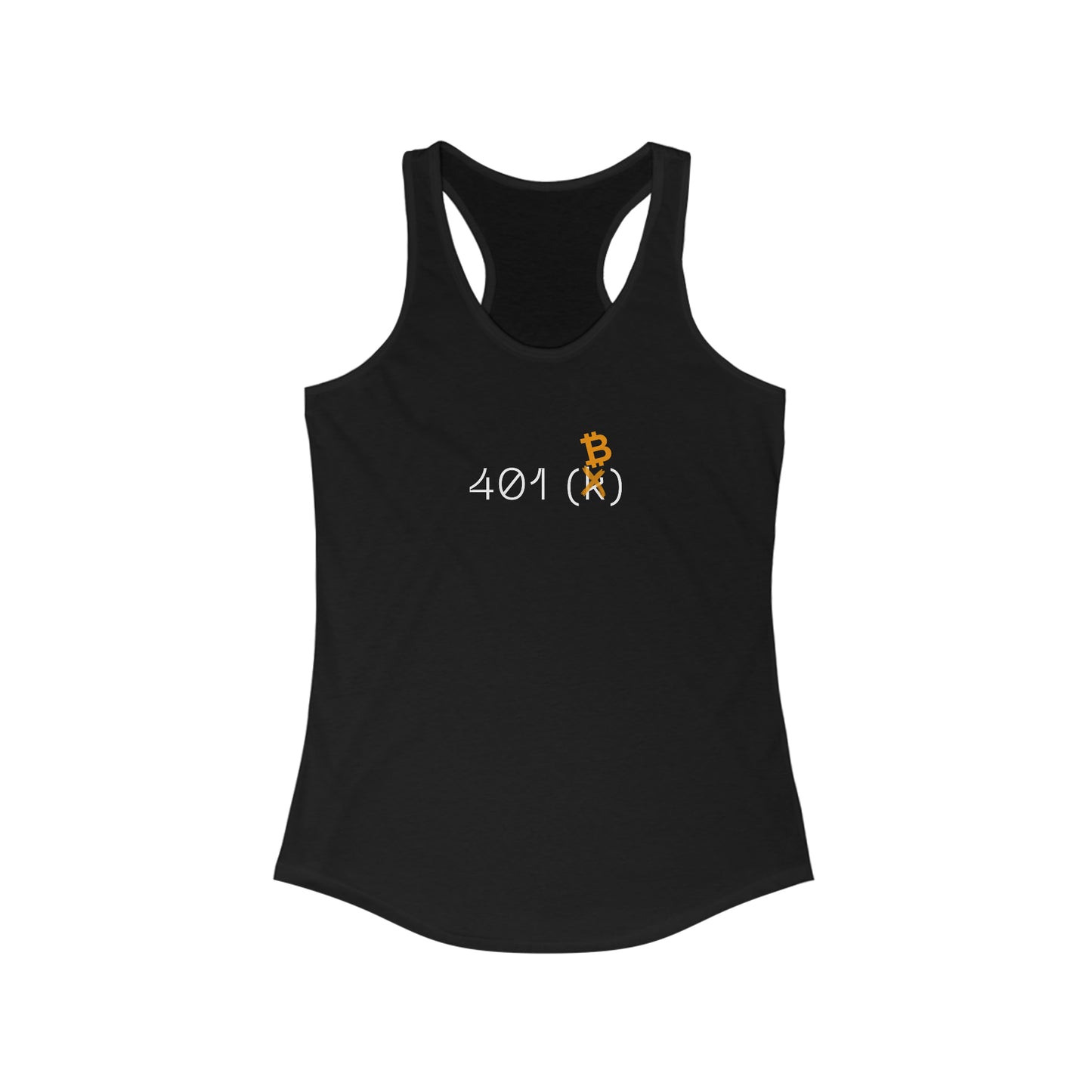 Bitcoin LYFE 401(B) Racerback Tank