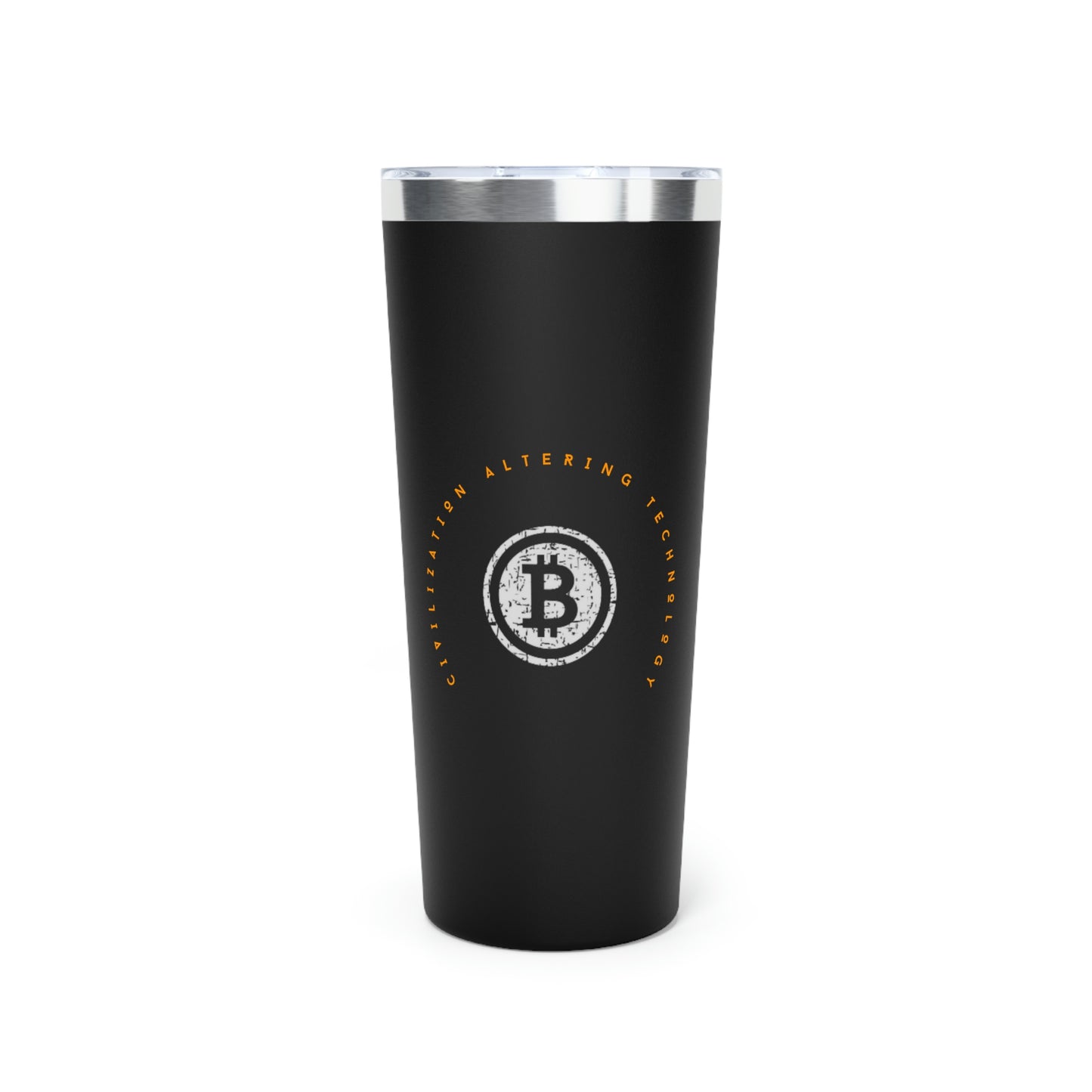 Bitcoin LYFE Civilization Altering Tumbler, 22oz