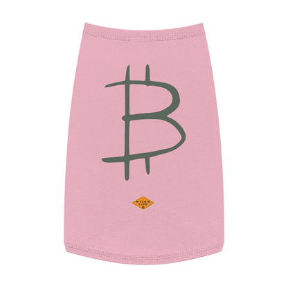 Bitcoin Pet Tank Top, BTC8