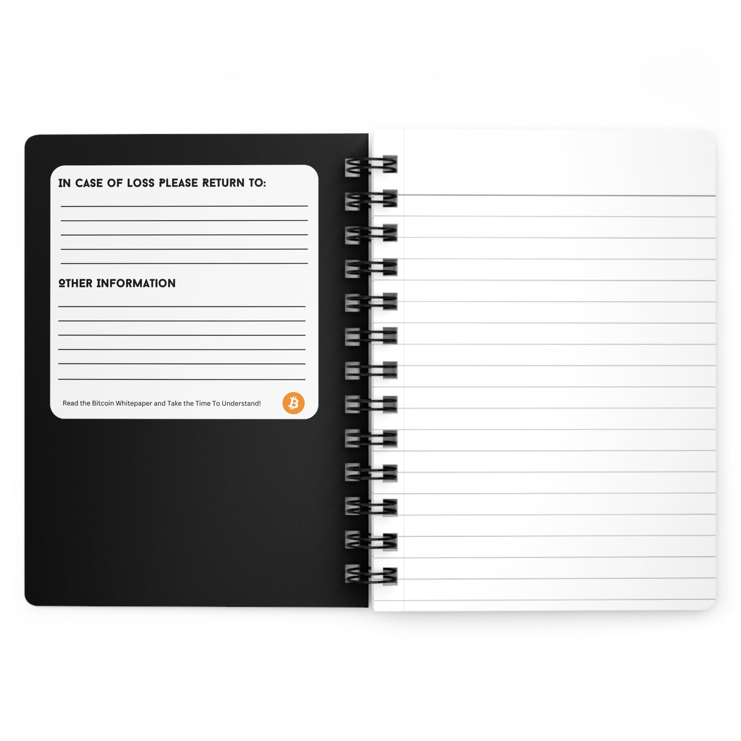 Vote - F*ck Party Lines Spiral Bound Journal