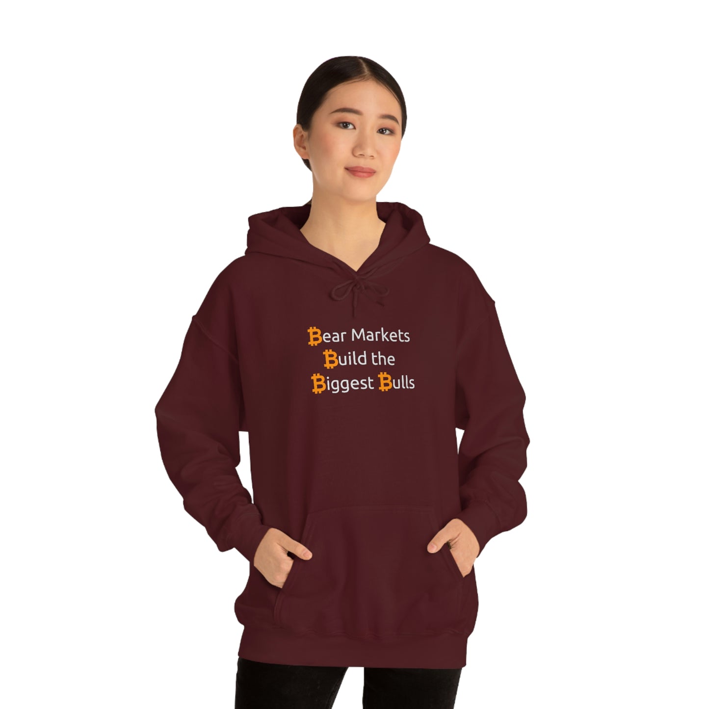 Bitcoin LYFE Bear Market Bulls Hoodie