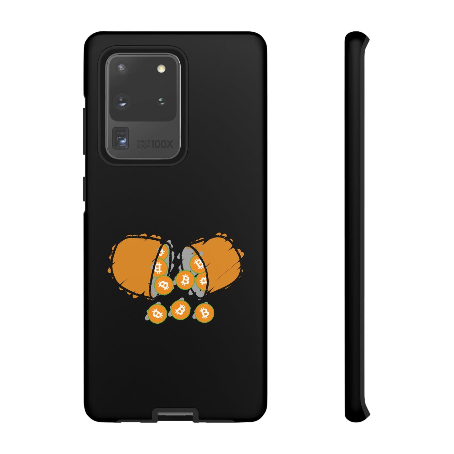 Tough Phone Case - Orange Pill #1