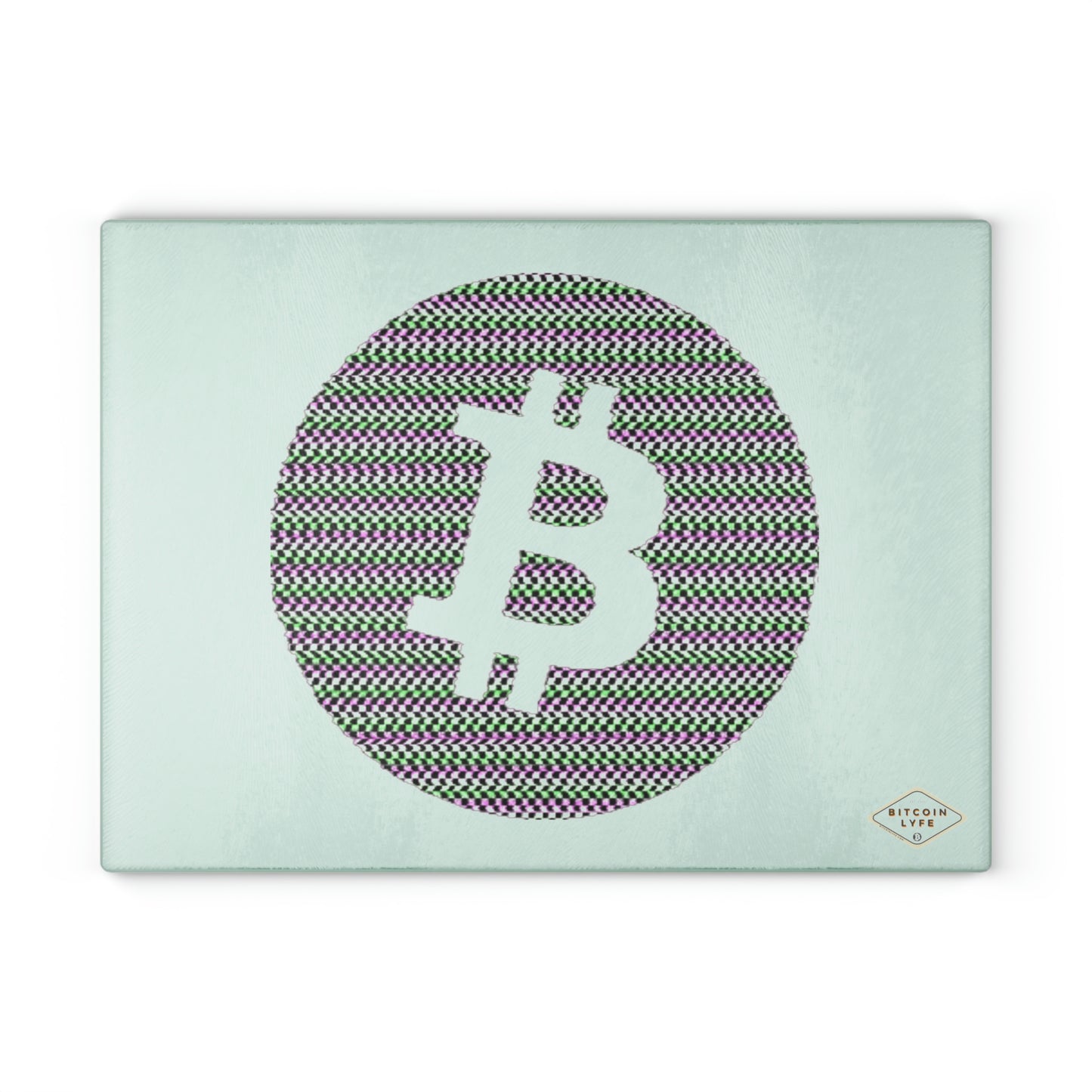 Bitcoin Glass Cutting Board, BTC6