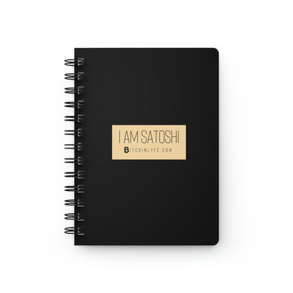 I Am Satoshi Spiral Bound Journal - Four