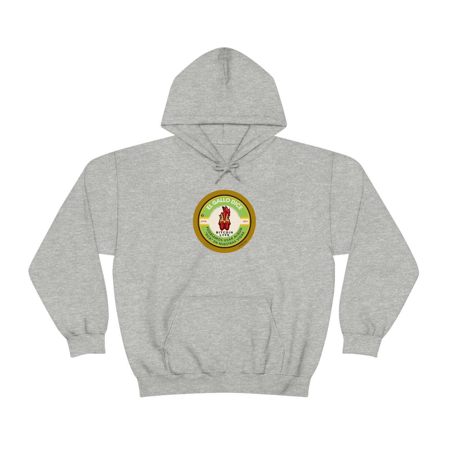 El Gallo PSA, “DCA” Hooded Sweatshirt