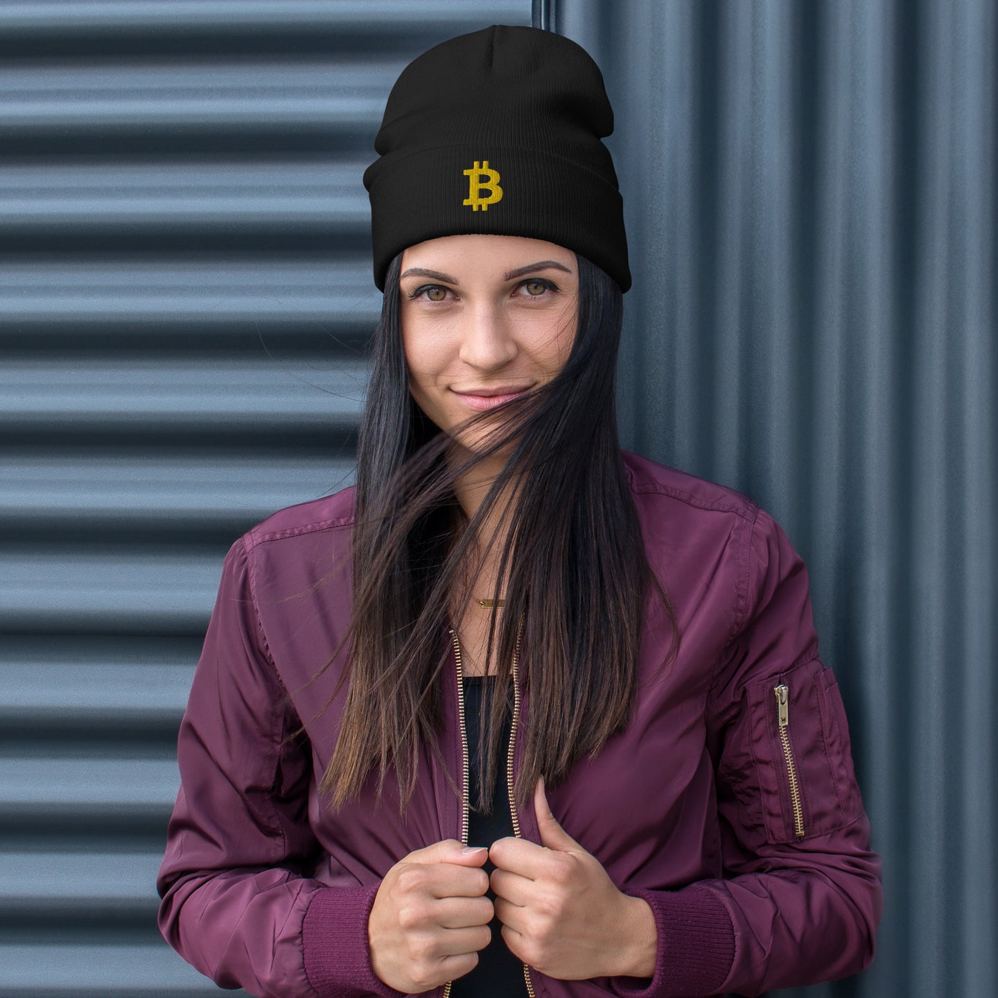 Embroidered BTC3 Beanie