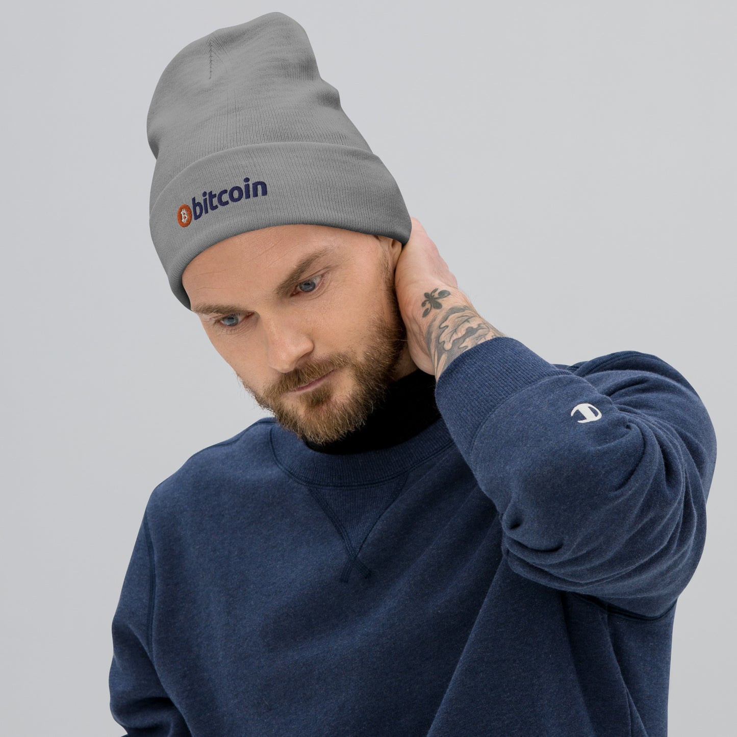 Embroidered BTC1 Beanie