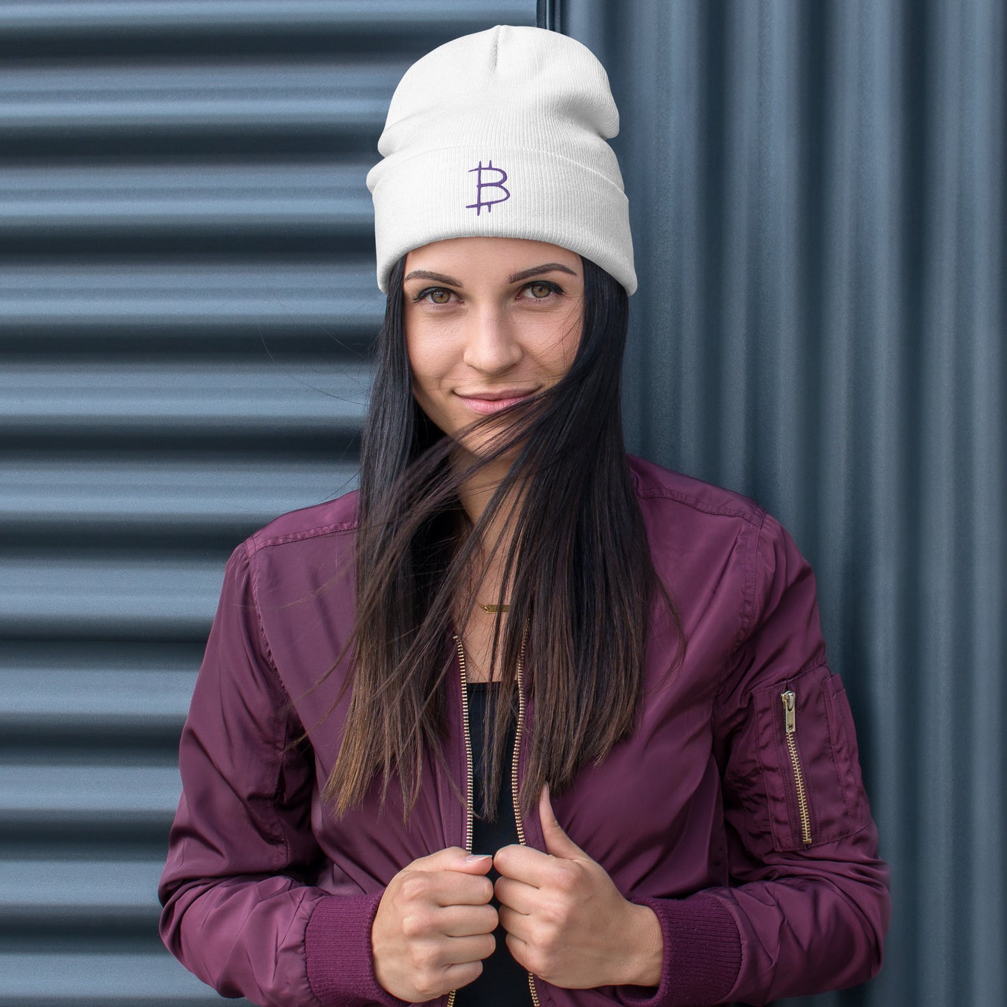 Embroidered BTC8 Beanie