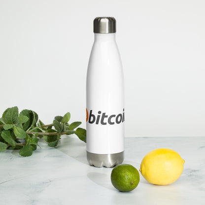 Stainless Steel Bitcoin Water Bottle BTC1