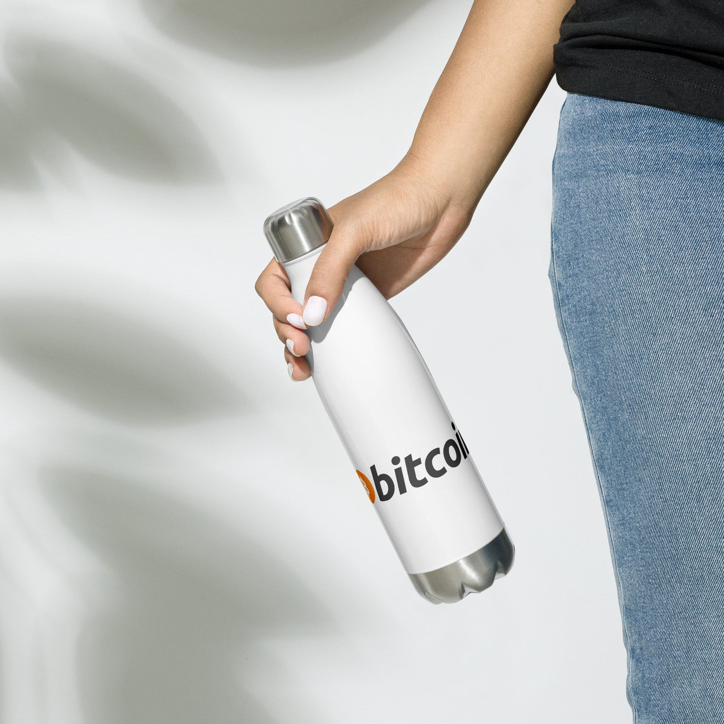 Stainless Steel Bitcoin Water Bottle BTC1