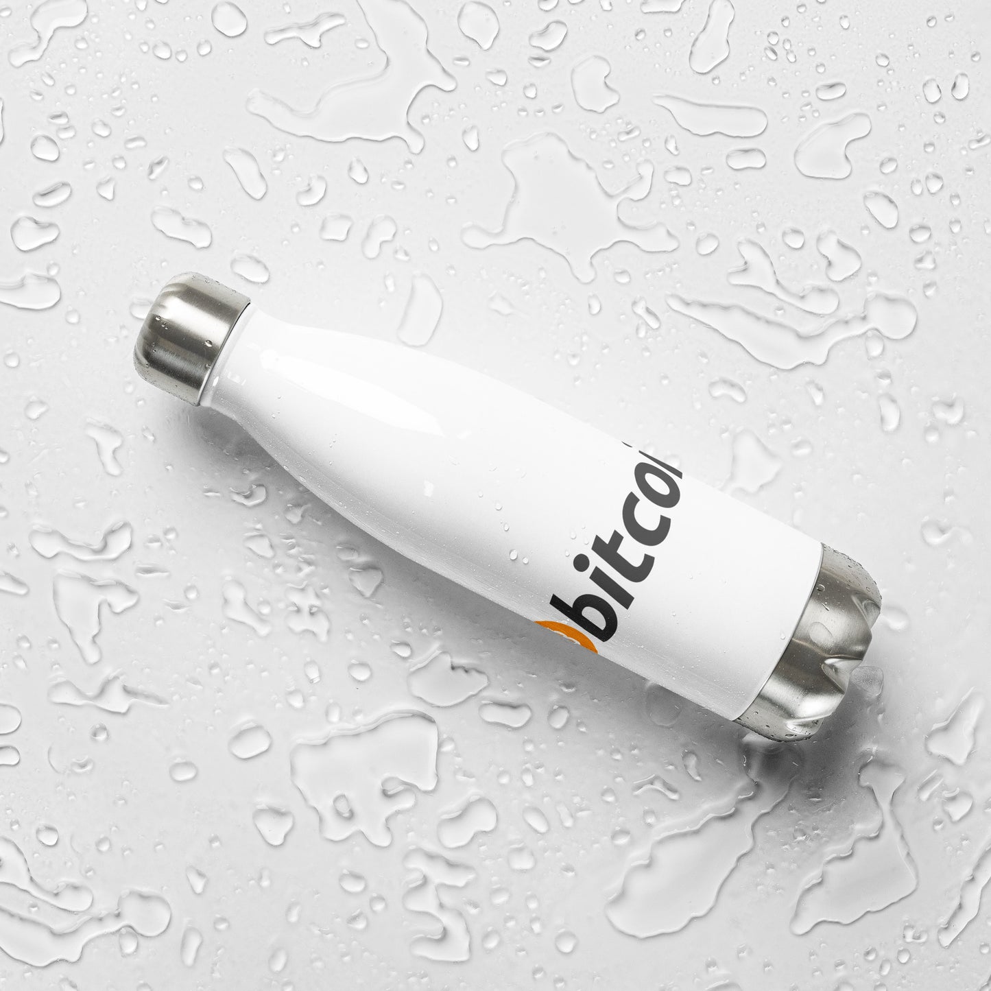 Stainless Steel Bitcoin Water Bottle BTC1