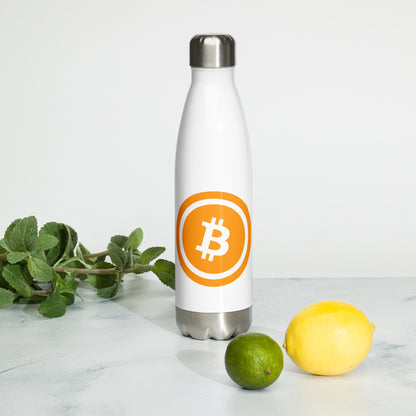 Stainless Steel Bitcoin Water Bottle BTC5