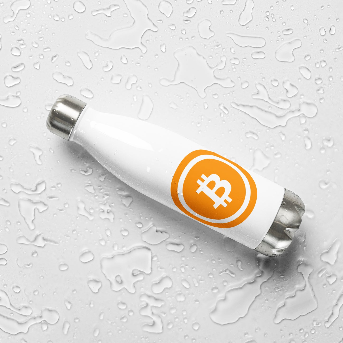 Stainless Steel Bitcoin Water Bottle BTC5