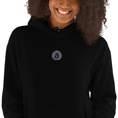 Embroidered Hoodie Bitcoin Logo BTC7