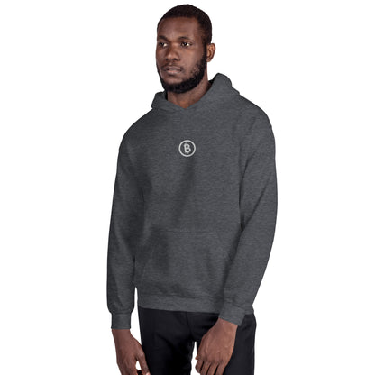 Embroidered Hoodie Bitcoin Logo BTC4